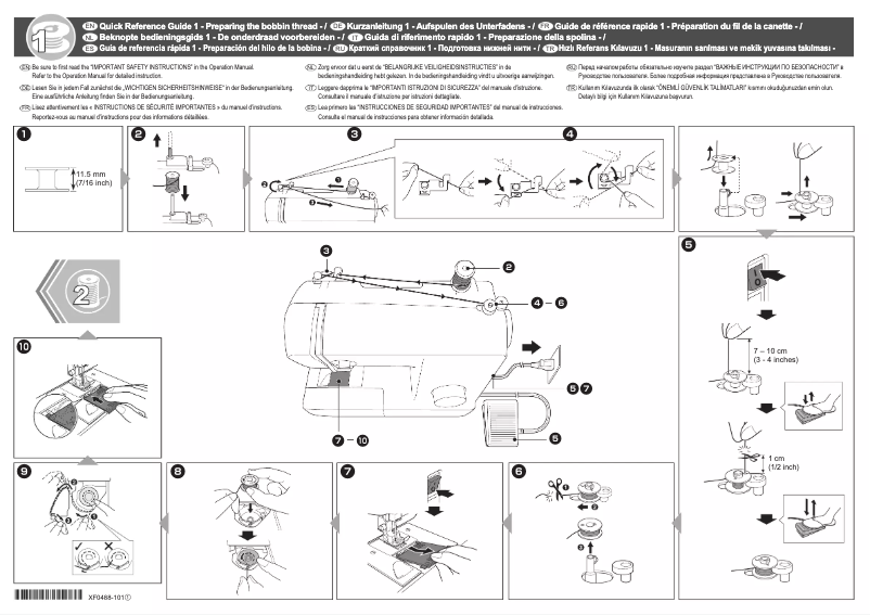 Image de la première page du manuel de l'appareil GS3700P