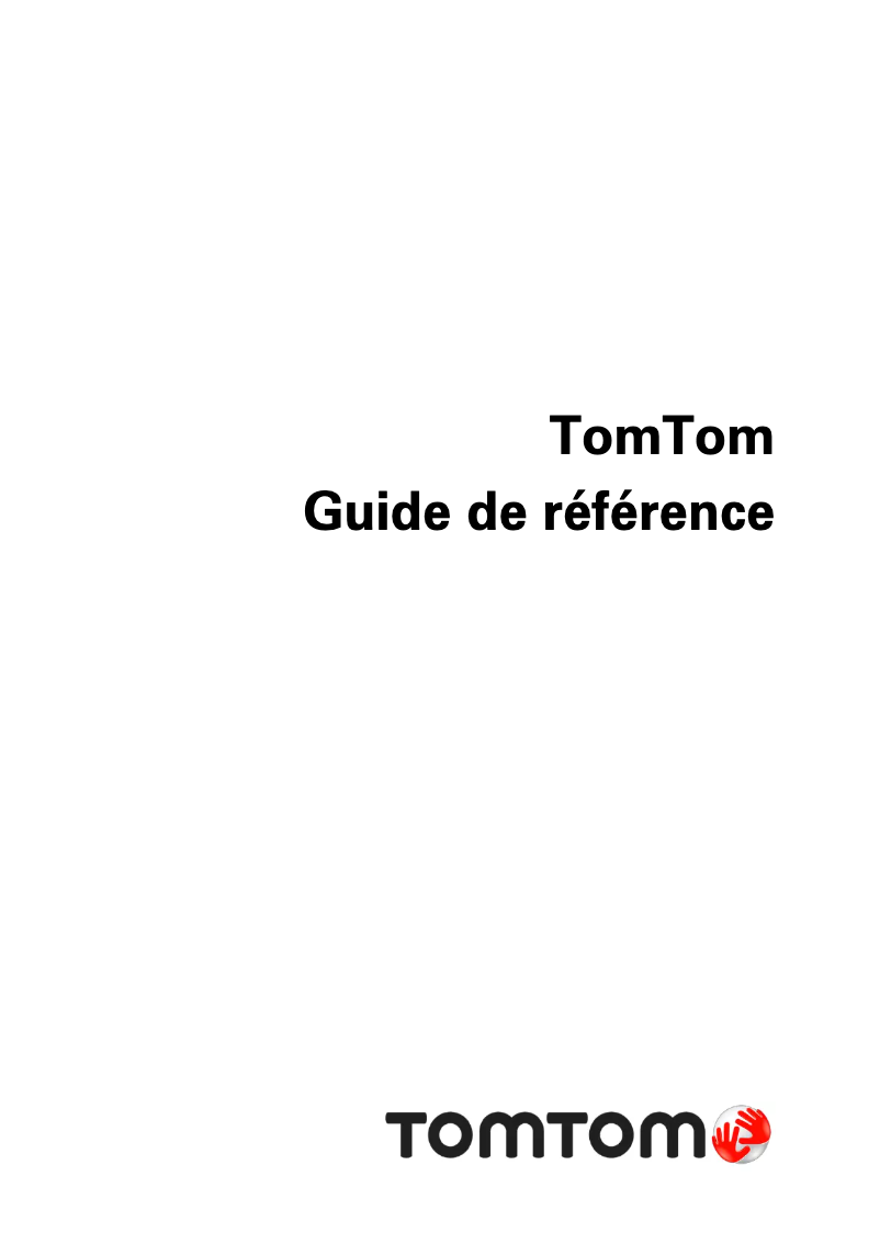 Page n°1 - Manuel utilisateur TomTom Via 125