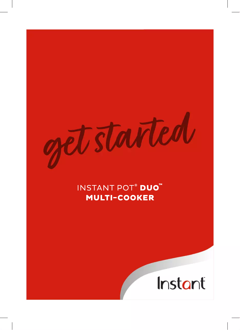 Page n°1 - Manuel utilisateur Instant Pot Duo Multi-Cooker Mini