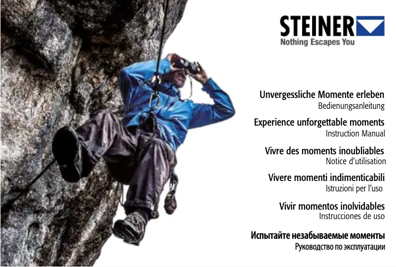 Page n°1 - Manuel utilisateur Steiner Wildlife XP 8x44