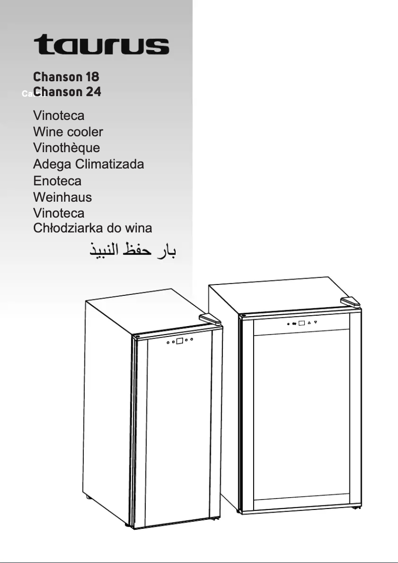 Página 1 del manual Manual de usuario Taurus Chanson 18