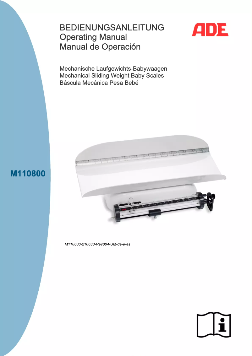 First page image of the manual for M110800