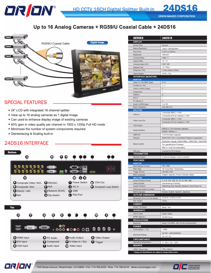 Image de la première page du manuel de l'appareil 24DS16