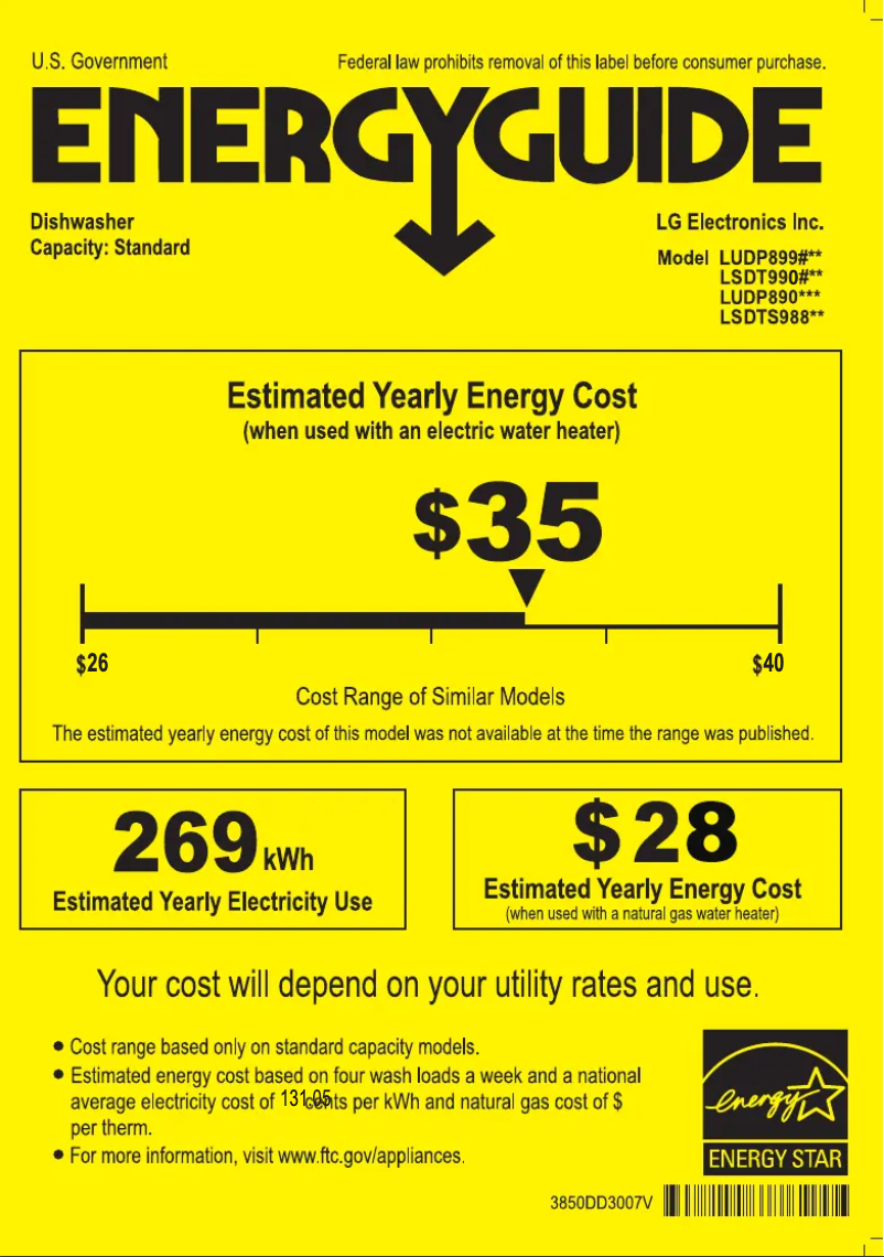 Image de la première page du manuel de l'appareil LSDTS9882S