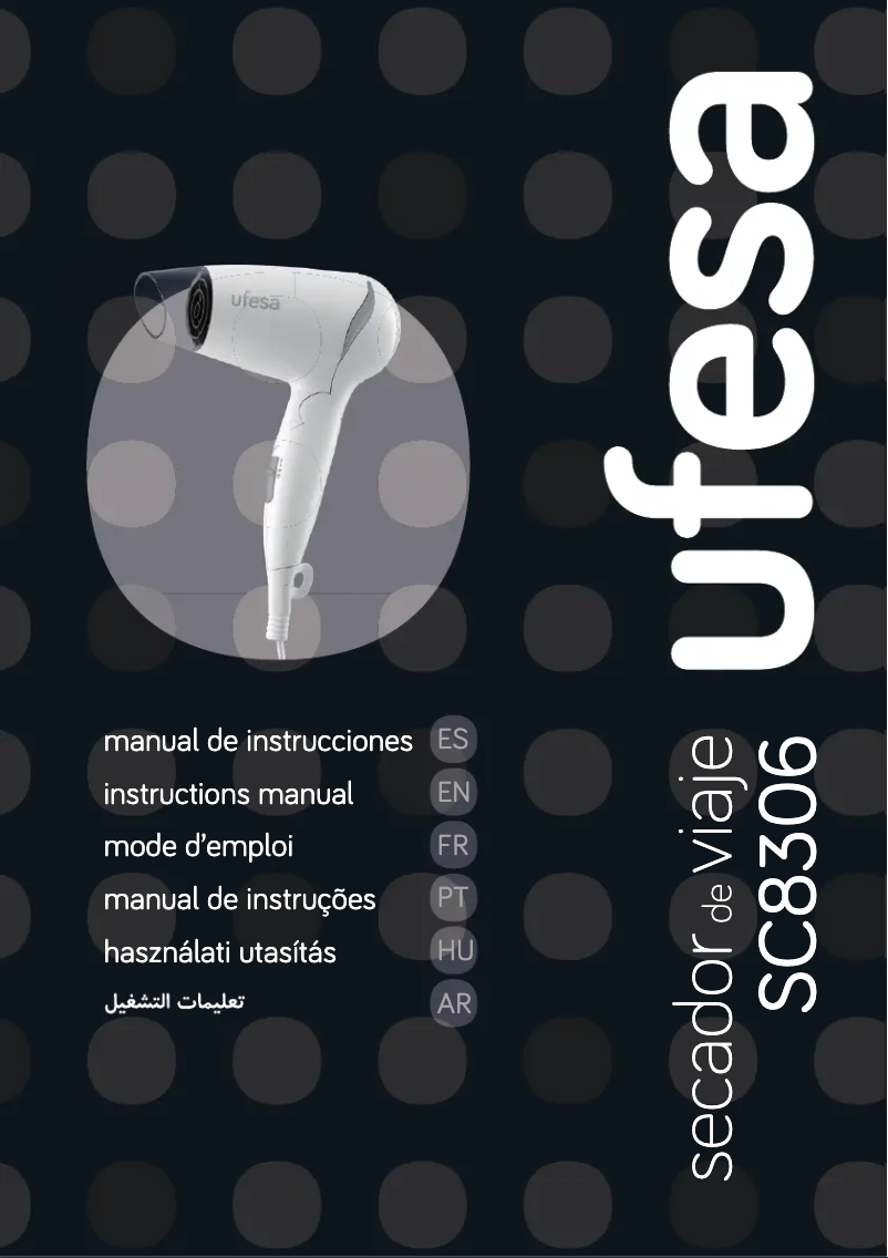 Page 1 de la notice Mode d'emploi Ufesa SC8306