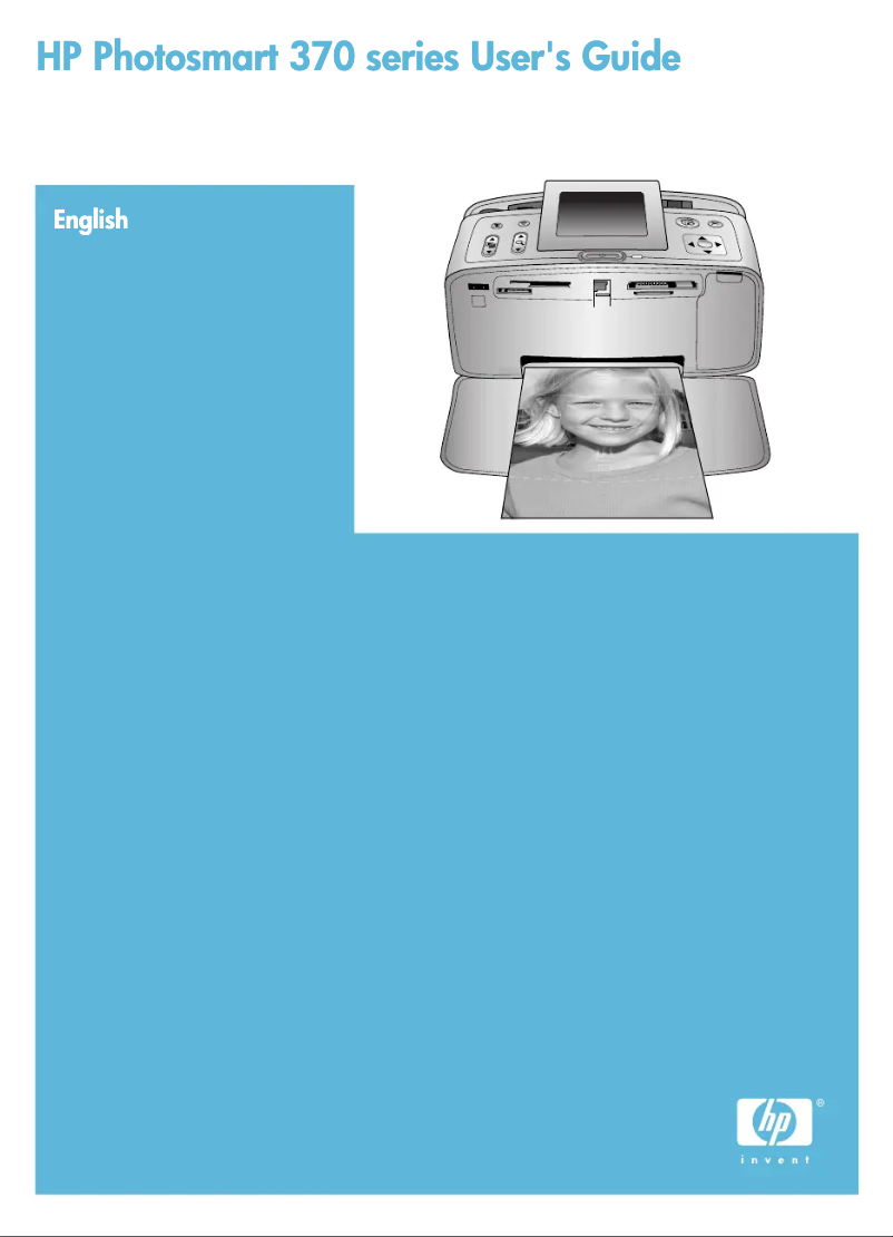 Image de la première page du manuel de l'appareil Photosmart 375B