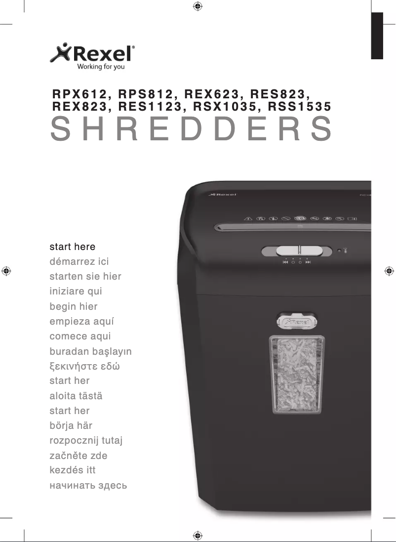 Image de la première page du manuel de l'appareil Promax RPX612