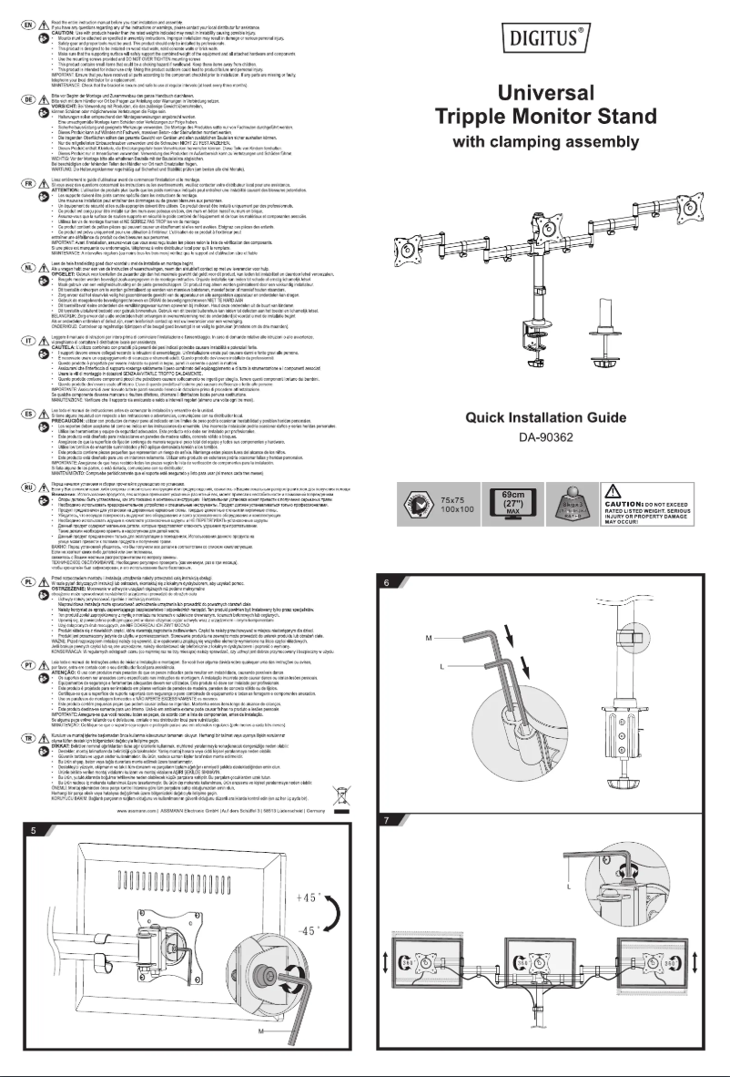 Page n°1 - Manuel utilisateur Digitus DA-90362