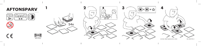 Image de la première page du manuel de l'appareil AFTONSPARV 505.728.60