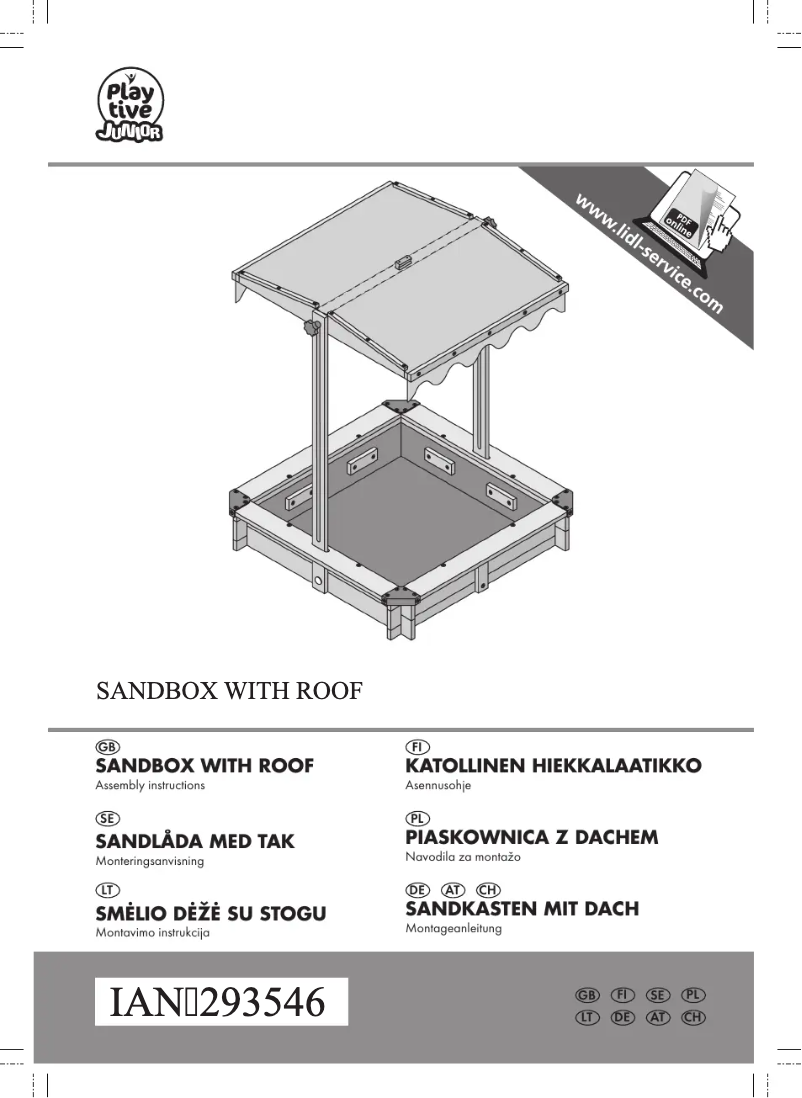 Image de la première page du manuel de l'appareil IAN 293546