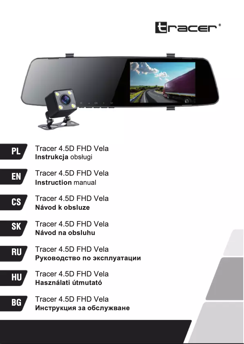 Page n°1 - Manuel utilisateur Tracer 4.5D FHD Vela