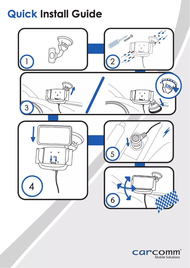 Page 1 de la notice Manuel utilisateur Carcomm CNM-168