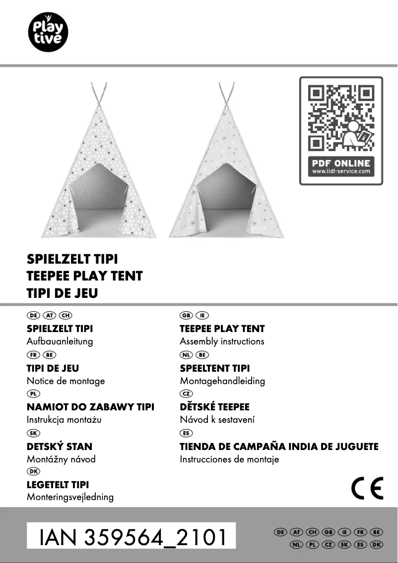 Página 1 del manual Manual de usuario Playtive IAN 359564