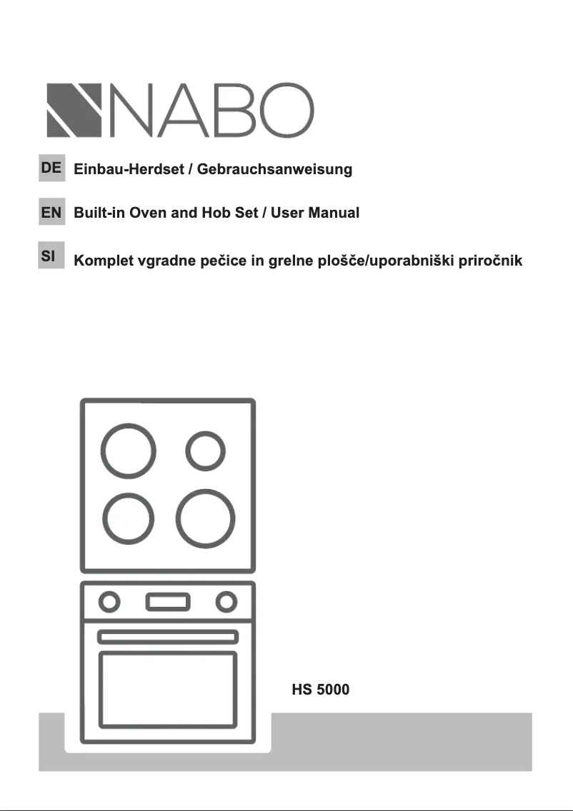 Page 1 de la notice Manuel utilisateur Nabo HS 5000
