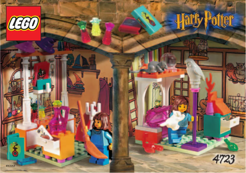 Page 1 de la notice Manuel utilisateur Lego Diagon Alley (TM) Shops