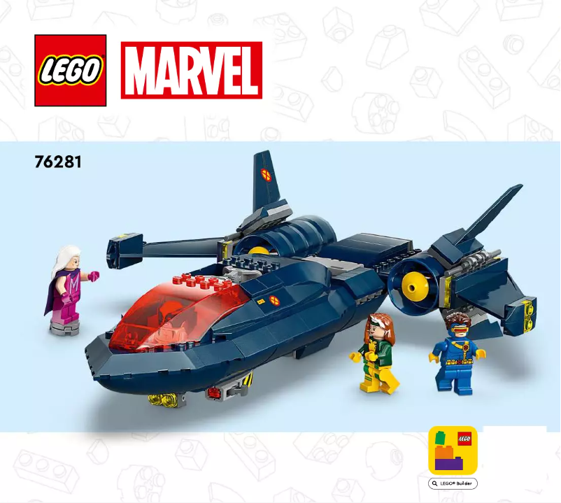Página 1 del manual Manual de usuario Lego Marvel 76281
