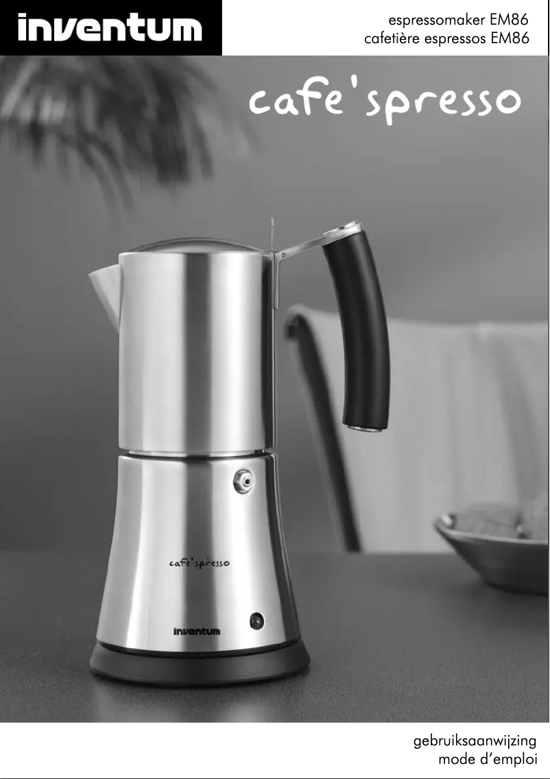Page n°1 - Manuel utilisateur Inventum EM86