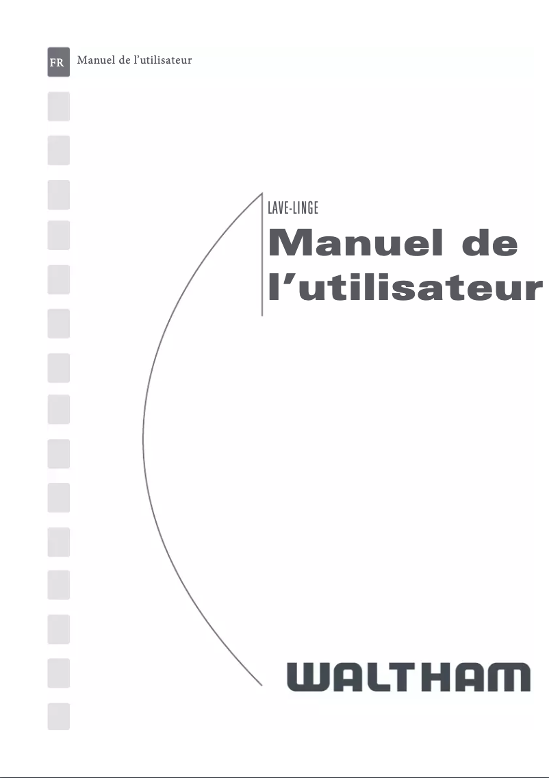 Image de la première page du manuel de l'appareil WT 605 WAV 15