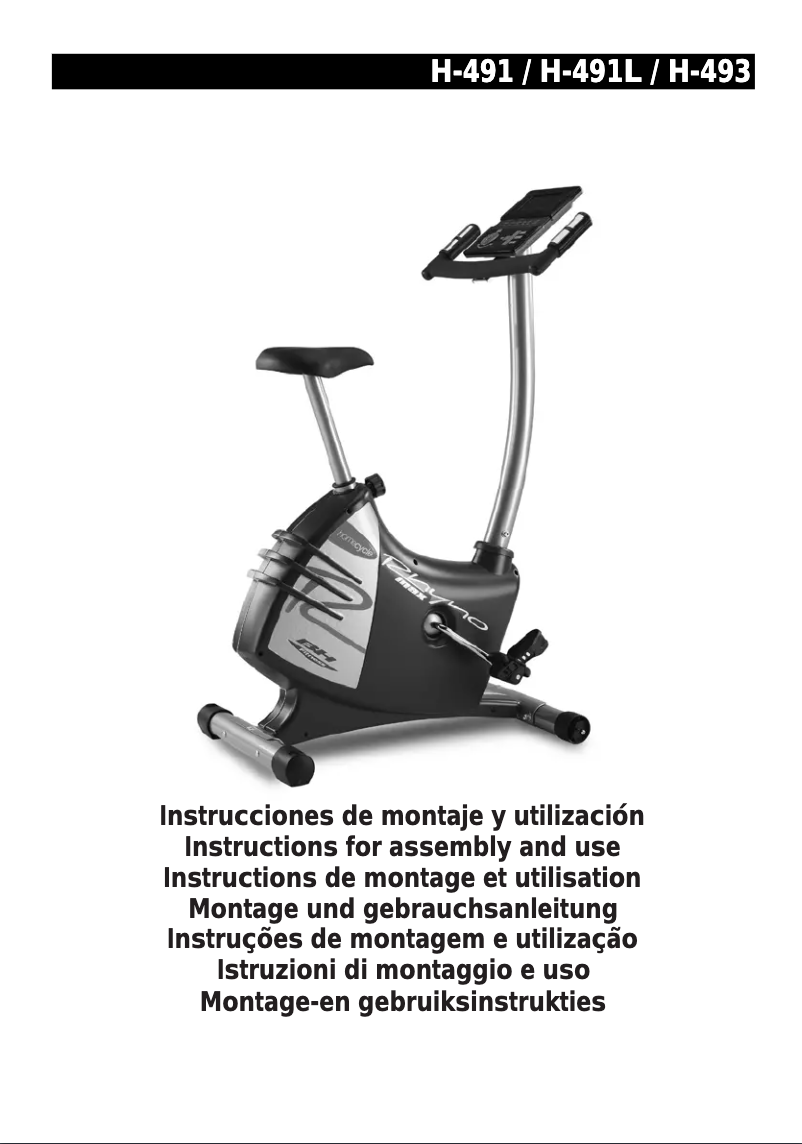 Page n°1 - Manuel utilisateur BH Fitness Rhyno Max H491