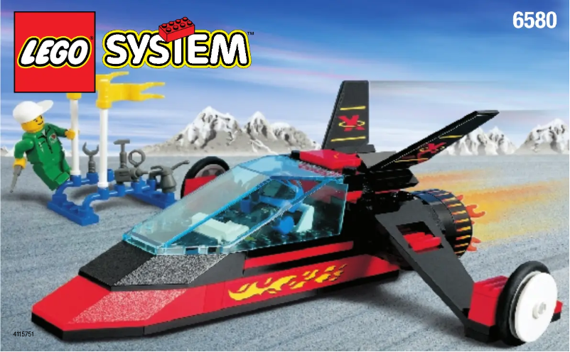 Page n°1 - Manuel utilisateur Lego 6580