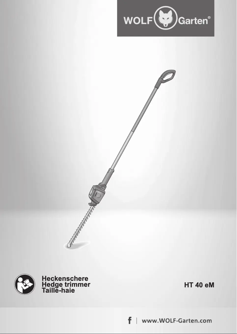 Image de la première page du manuel de l'appareil HT 40 eM