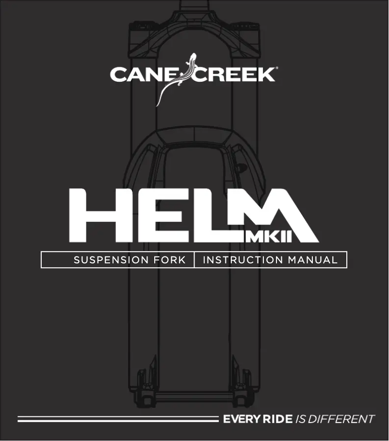Page 1 de la notice Manuel utilisateur Cane Creek Helm MKII