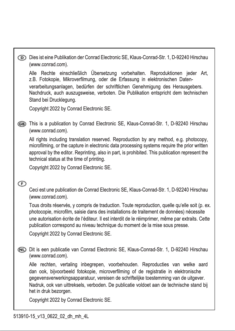 Page 1 de la notice Manuel utilisateur Voltcraft PPS-11360