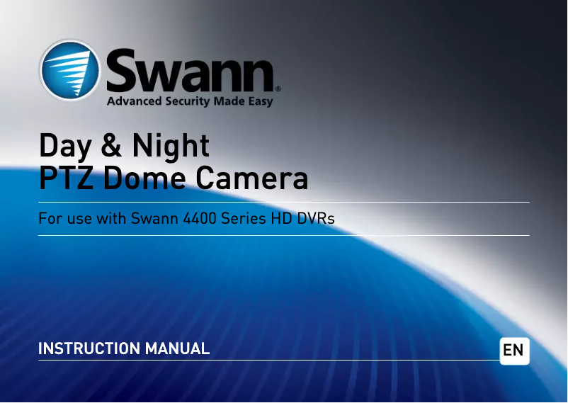 Page n°1 - Manuel utilisateur Swann PRO-A852