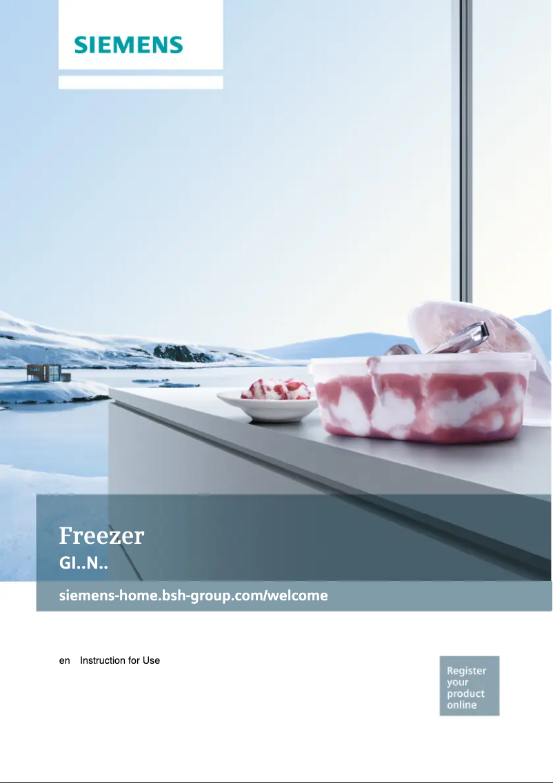 Image de la première page du manuel de l'appareil GI38NP60GB