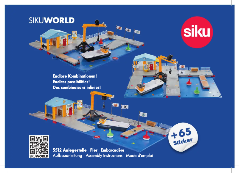 Page 1 de la notice Manuel utilisateur Siku 5512