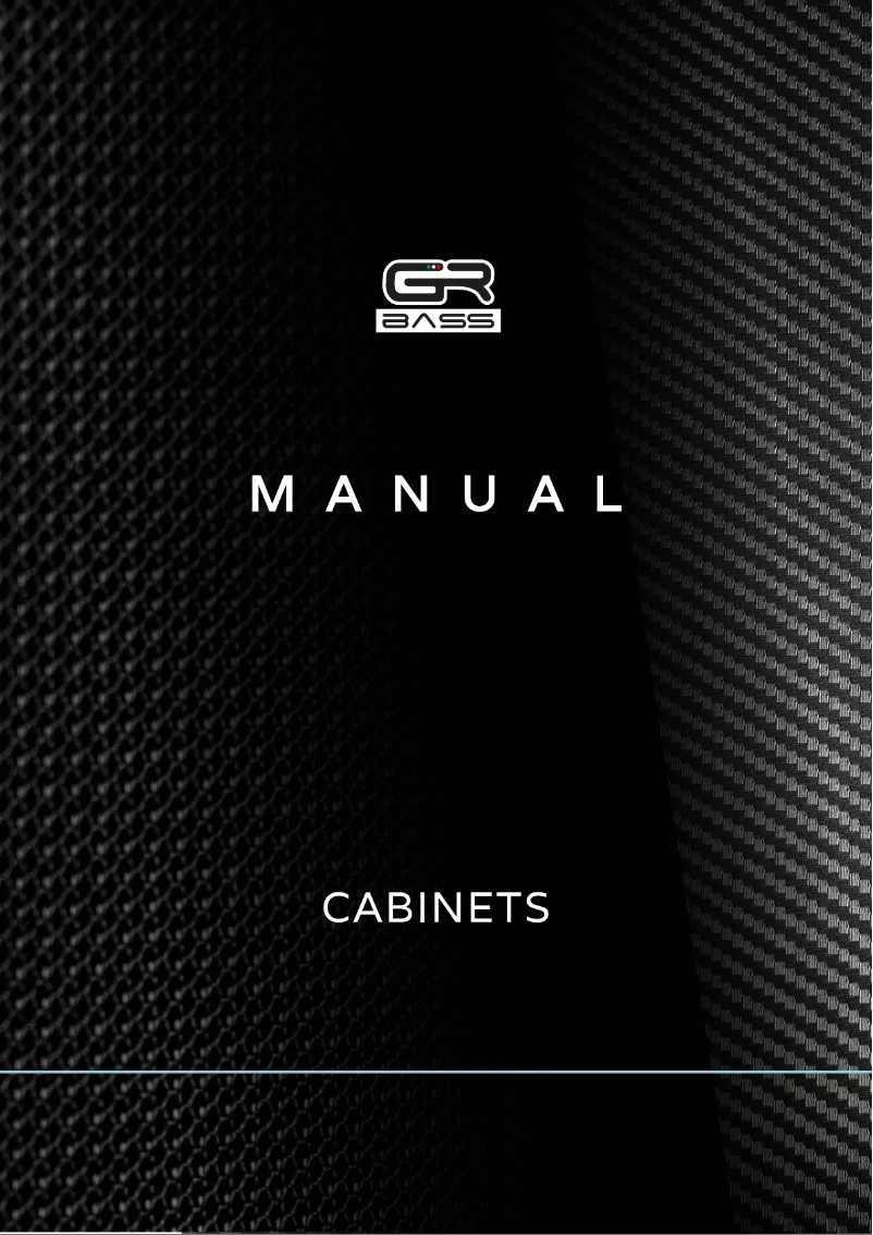 Image de la première page du manuel de l'appareil GR110