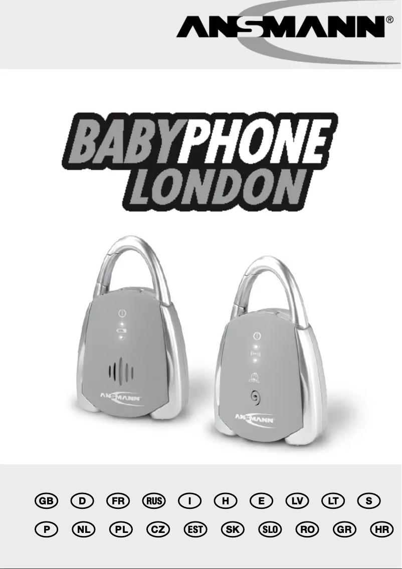 Image de la première page du manuel de l'appareil London