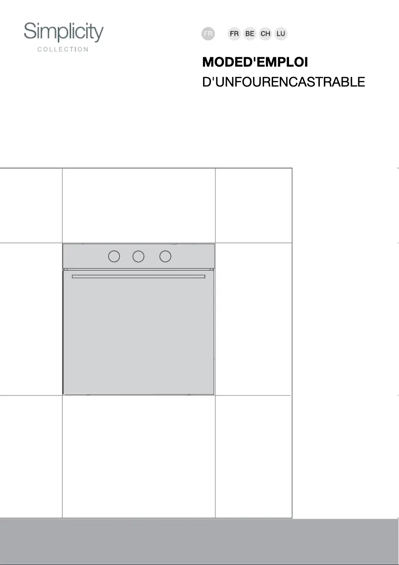 Image de la première page du manuel de l'appareil BOS6727SYB