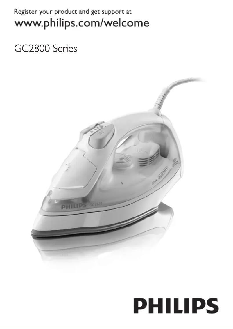 Página 1 del manual Manual de usuario Philips GC2821