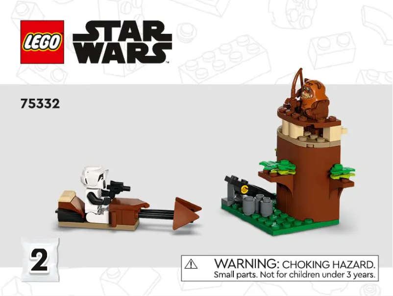 Page n°1 - Manuel utilisateur Lego Star Wars 75332