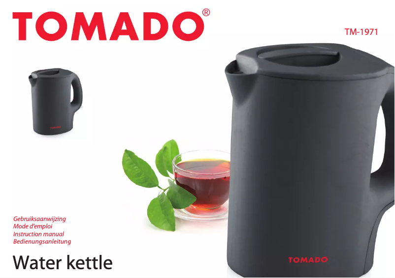 Página 1 del manual Manual de usuario Tomado TM-1971