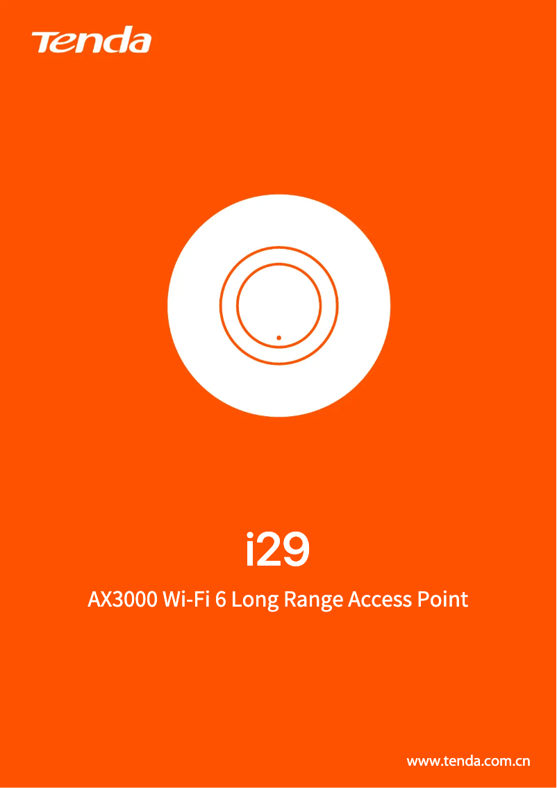 Page n°1 - Fiche technique Tenda i29