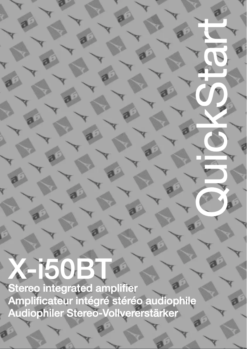 Page n°1 - Manuel utilisateur Advance X-i50 BT