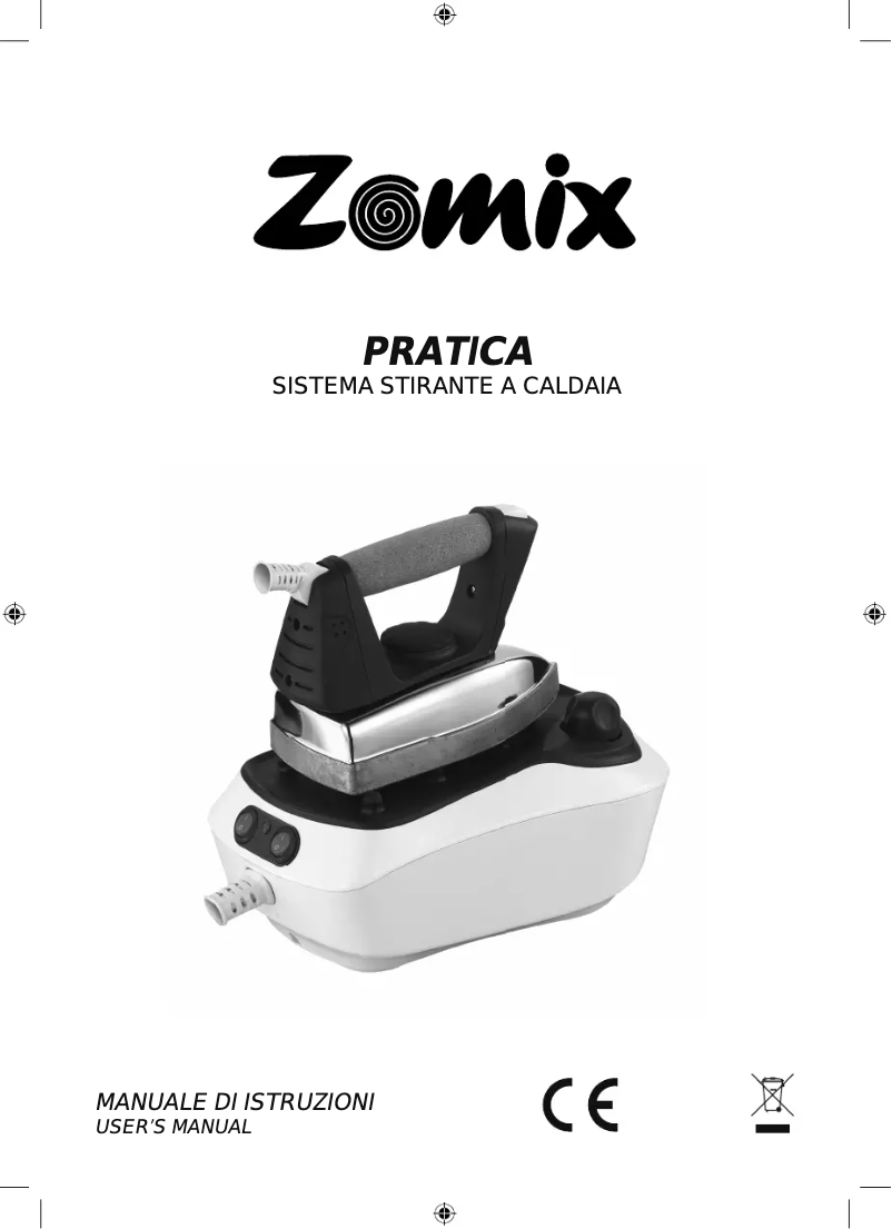 Page n°1 - Manuel utilisateur Zomix Pratica