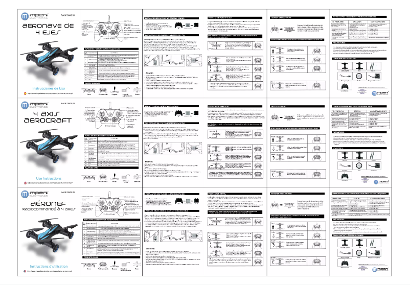 Page 1 de la notice Manuel utilisateur Imperii Electronics RA.00.0042.03