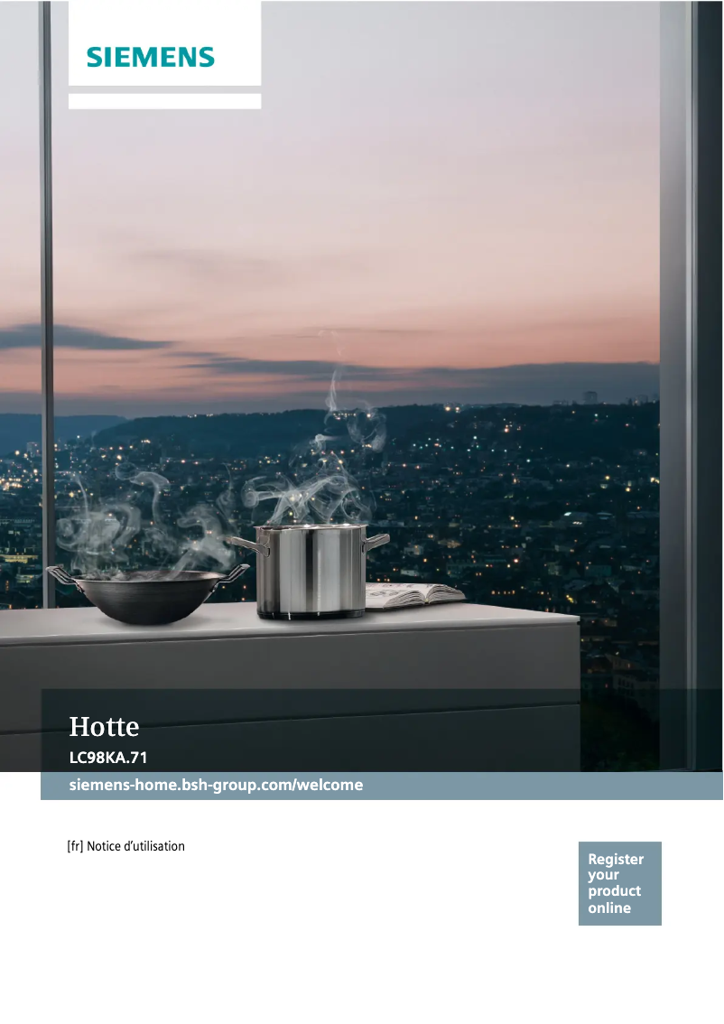 Image de la première page du manuel de l'appareil LC98KA271