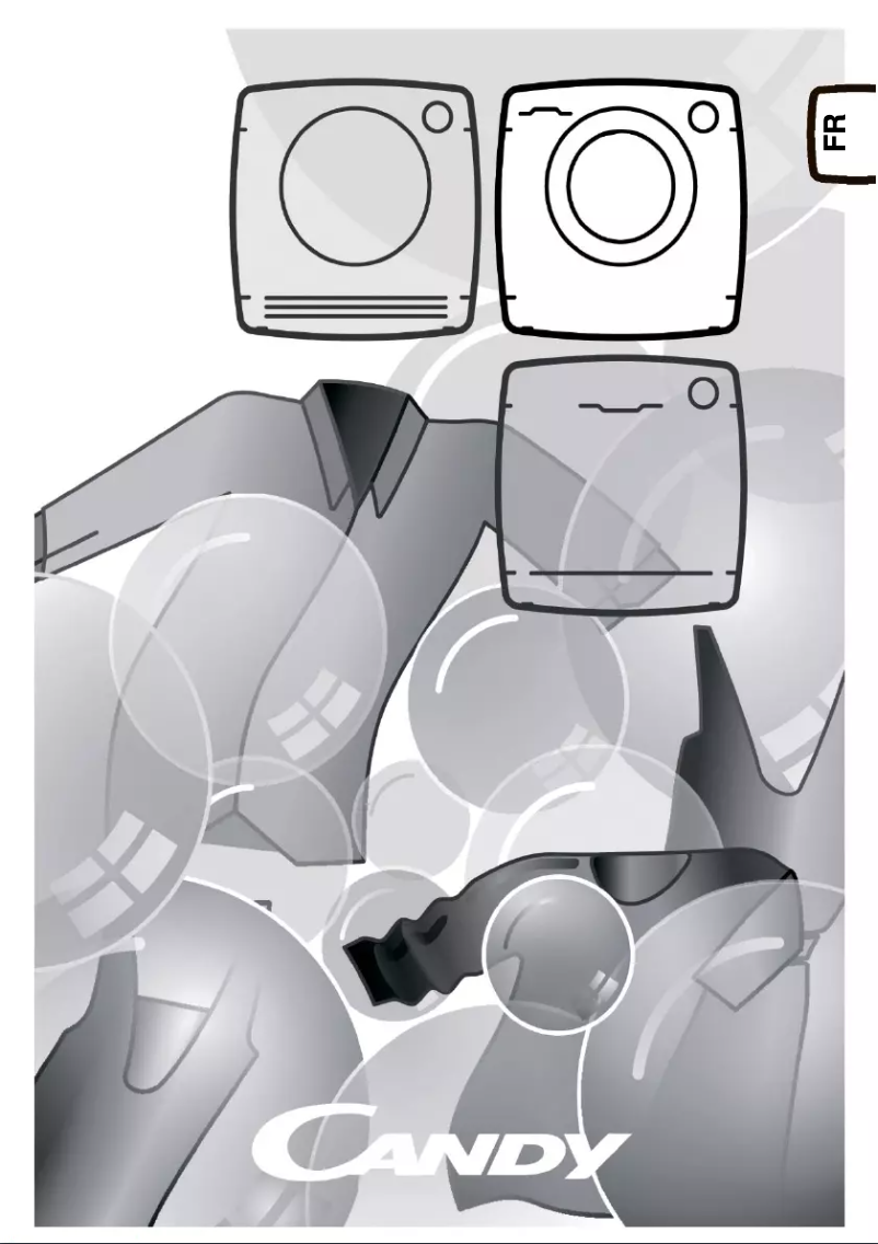 Page 1 de la notice Manuel utilisateur Candy CW50-BP12307-S