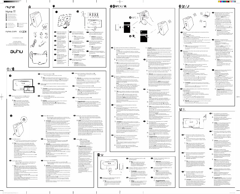Page n°1 - Manuel utilisateur NYNE TT
