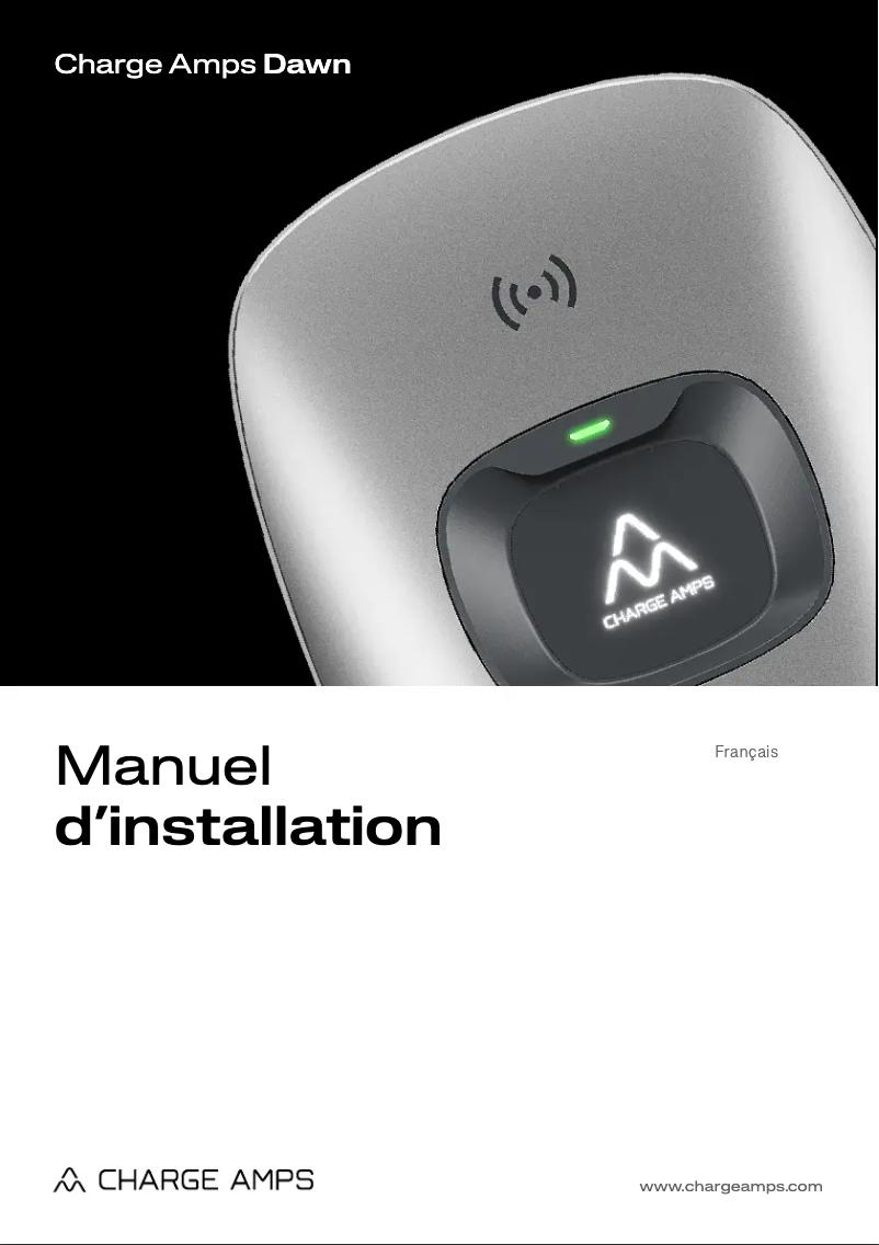 Page n°1 - Guide d'installation Charge Amps Dawn