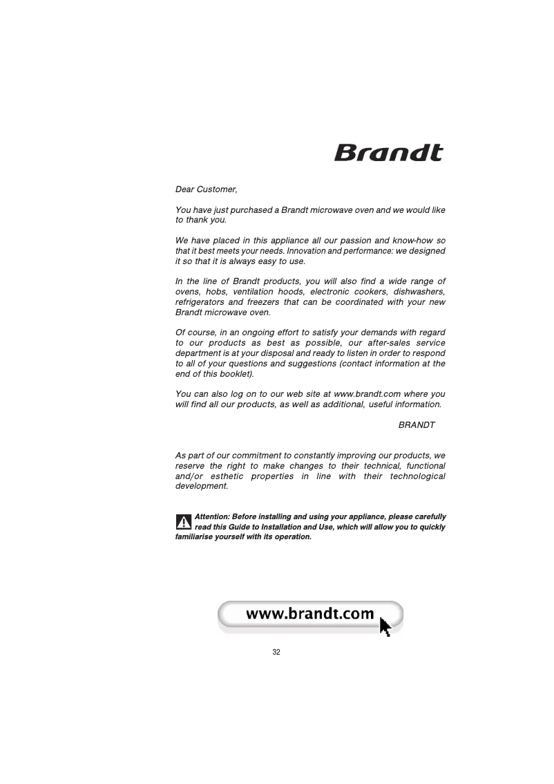 Image de la première page du manuel de l'appareil ME655XE1