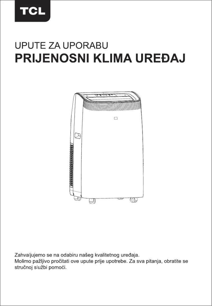 Image de la première page du manuel de l'appareil TAC-12CPB/NZW