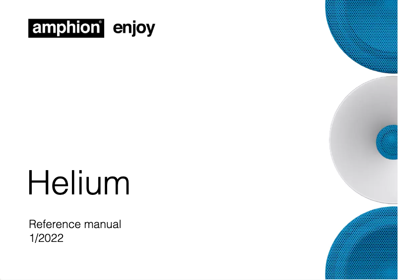 Image de la première page du manuel de l'appareil Helium 510