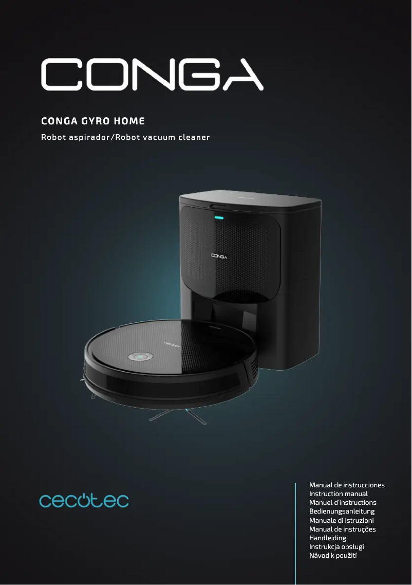 Page 1 de la notice Manuel utilisateur Cecotec Conga Gyro Home
