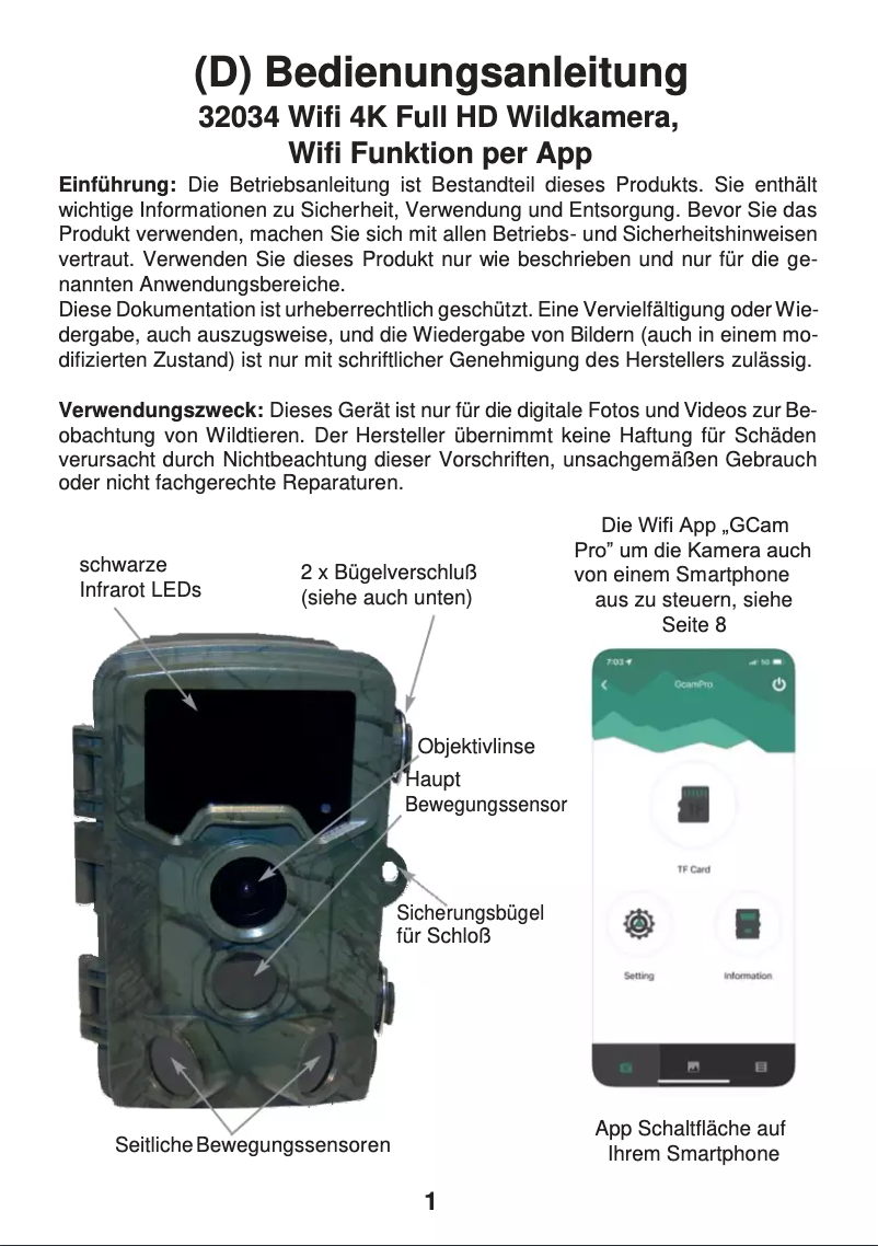 Page 1 de la notice Manuel utilisateur Berger & Schröter 32034