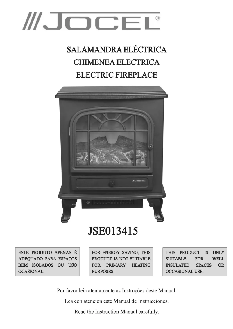 Image de la première page du manuel de l'appareil JSE013415